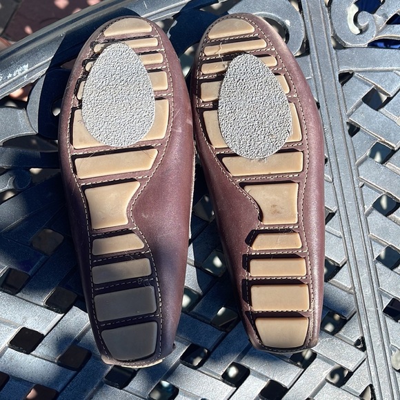 Womens brown moccasins by Eastland - Picture 2 of 3